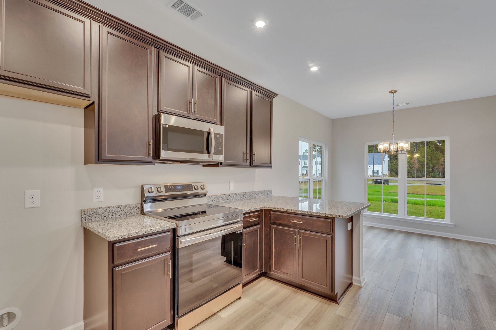 Harbor – Kitchen with Espresso Cabinets | Ernest Homes