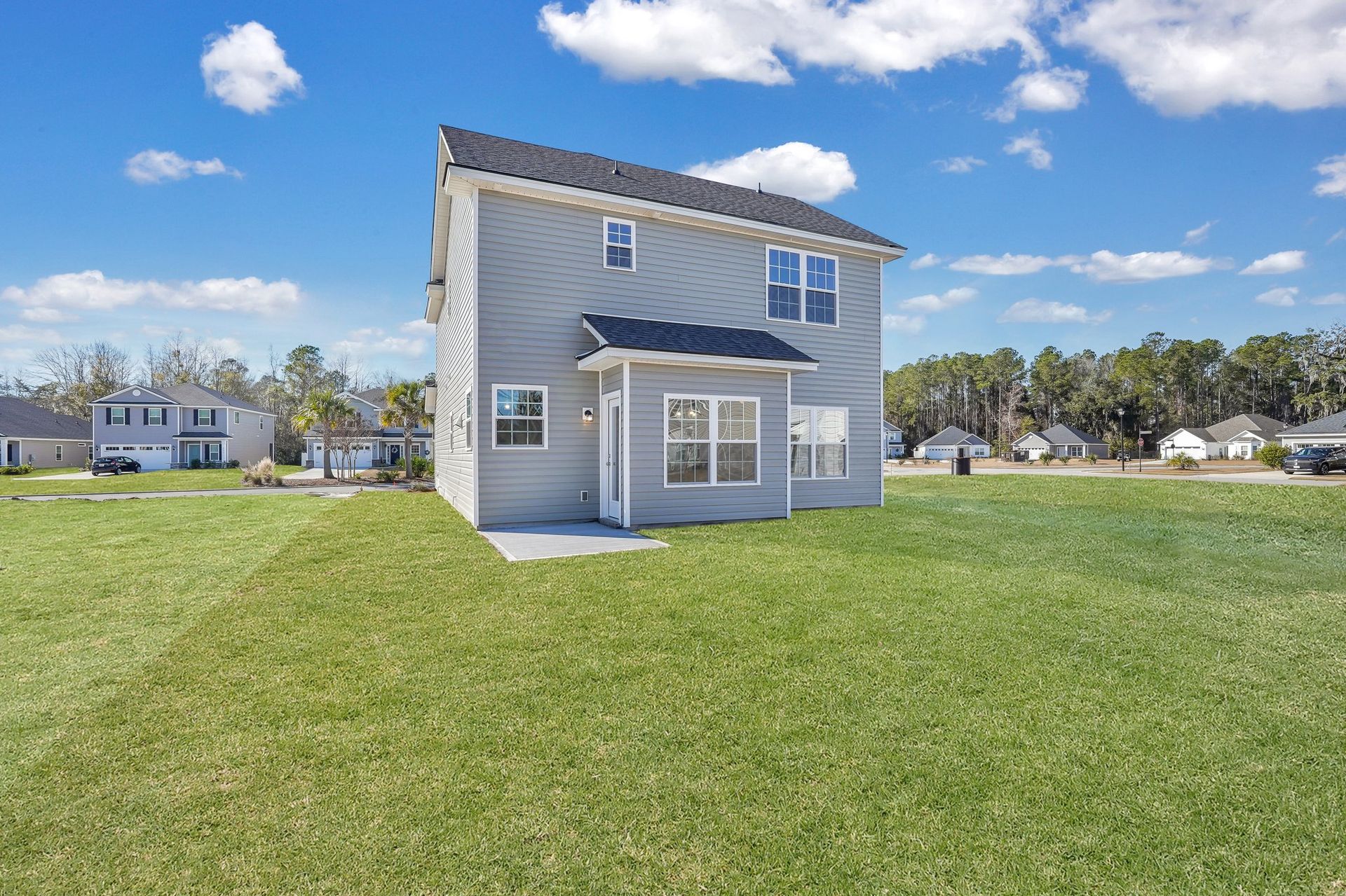 Rose Atoll – Rear Exterior and Patio