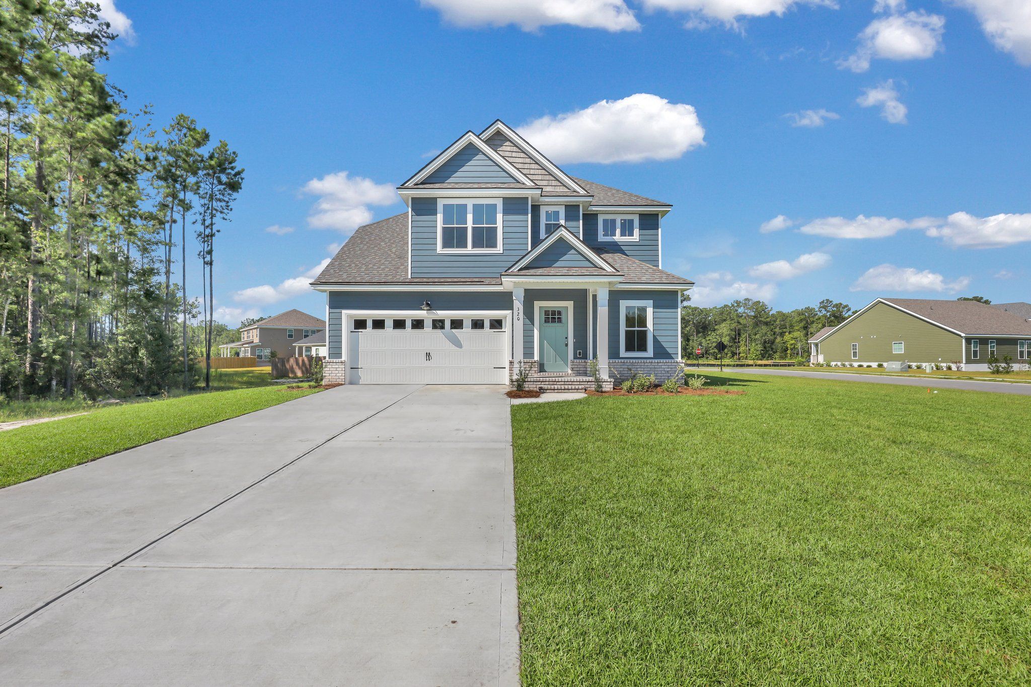 Sherwood Elevation B – Exterior Front View | Ernest Homes