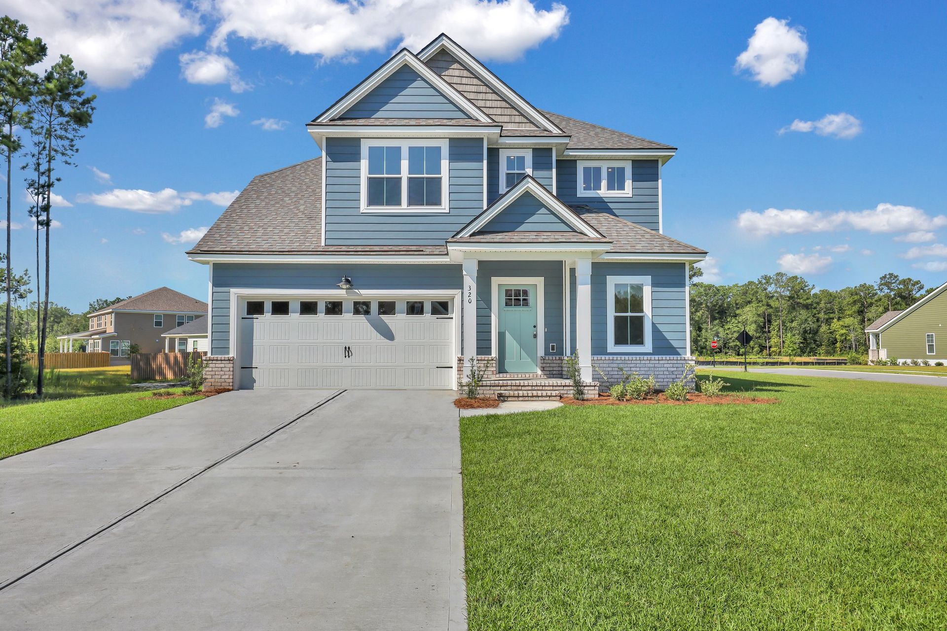 Sherwood Elevation B – Exterior Front View | Ernest Homes