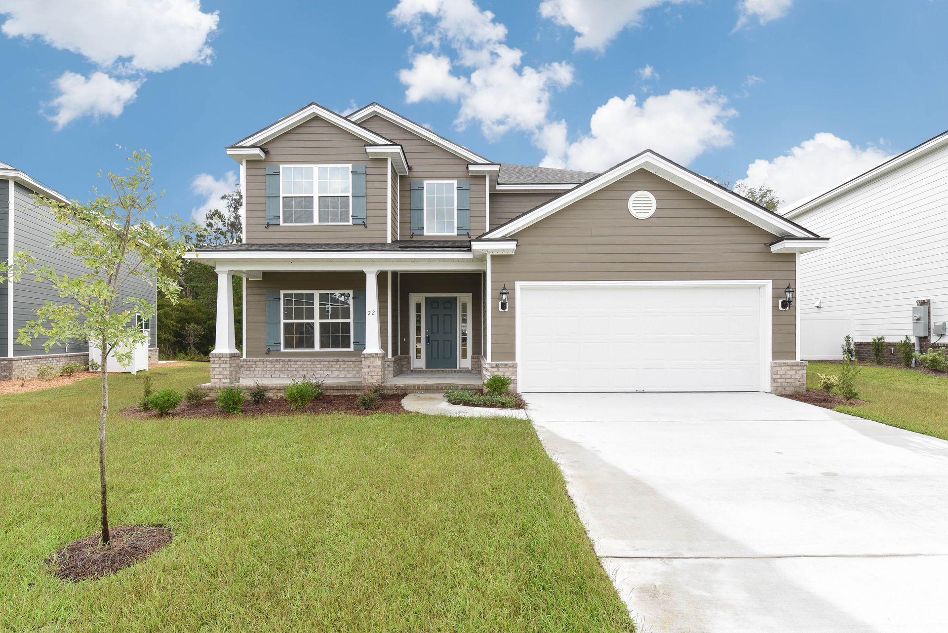 Kingston C - Front Elevation | Ernest Homes