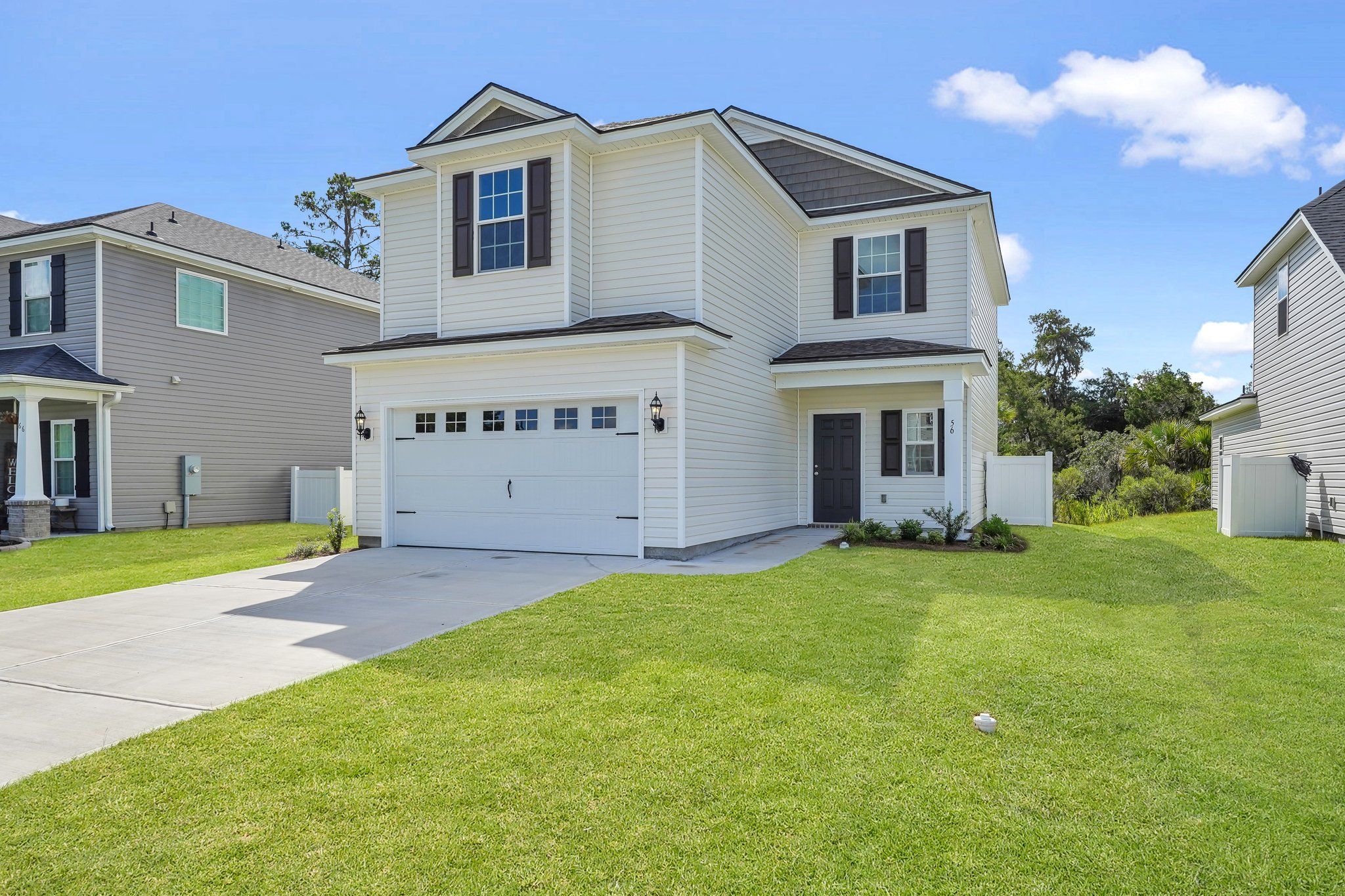 Madison - Angled Front Elevation | Ernest Homes