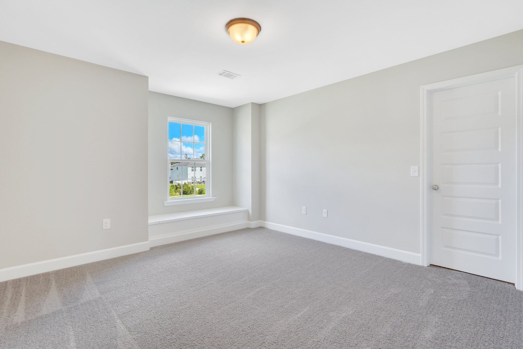 Madison - Bedroom 3 with window bench | Ernest Homes