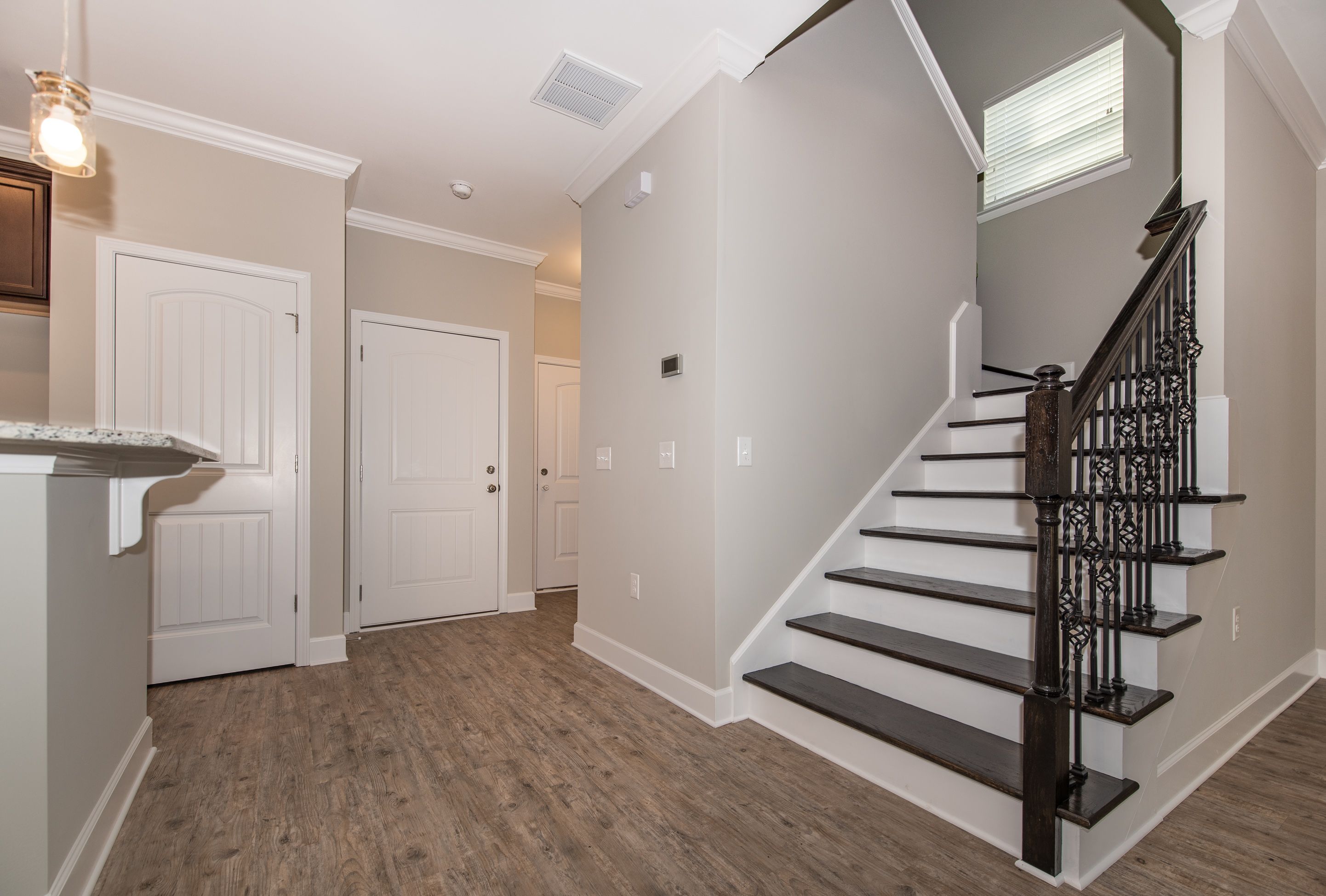 Madison - Optional Oak Tread Stairs and Handrail | Ernest Homes