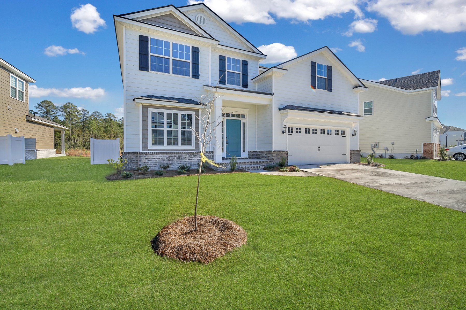 Hilton C – Exterior Angled View | Ernest Homes