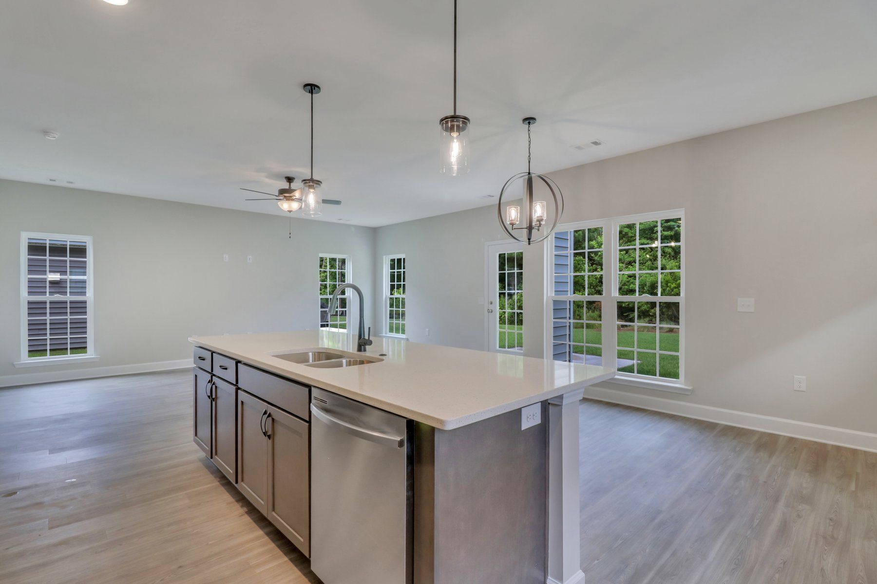 St. Helena – Kitchen View into Dining Area and Great Room