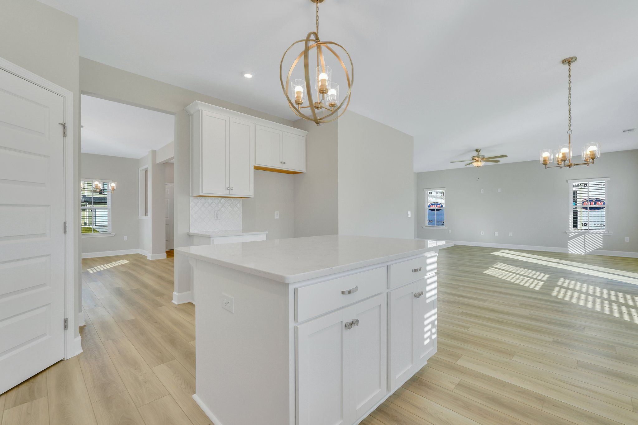 Greybeard Kitchen with Island | Ernest Homes