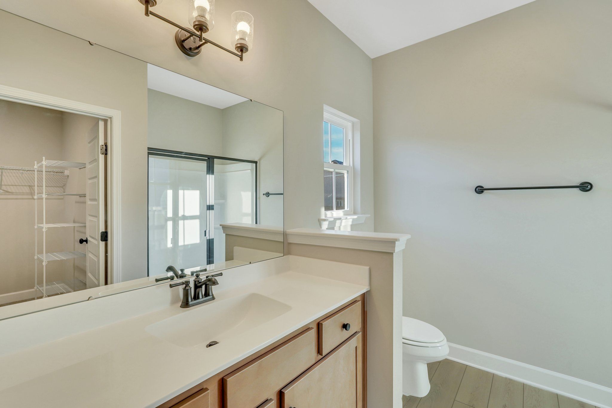 Harbor II Second Primary Bathroom with Shower and Walk-In Closet