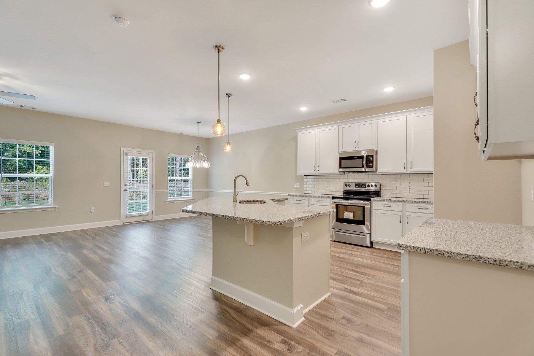 Madison - Kitchen and Dining Area | Ernest Homes
