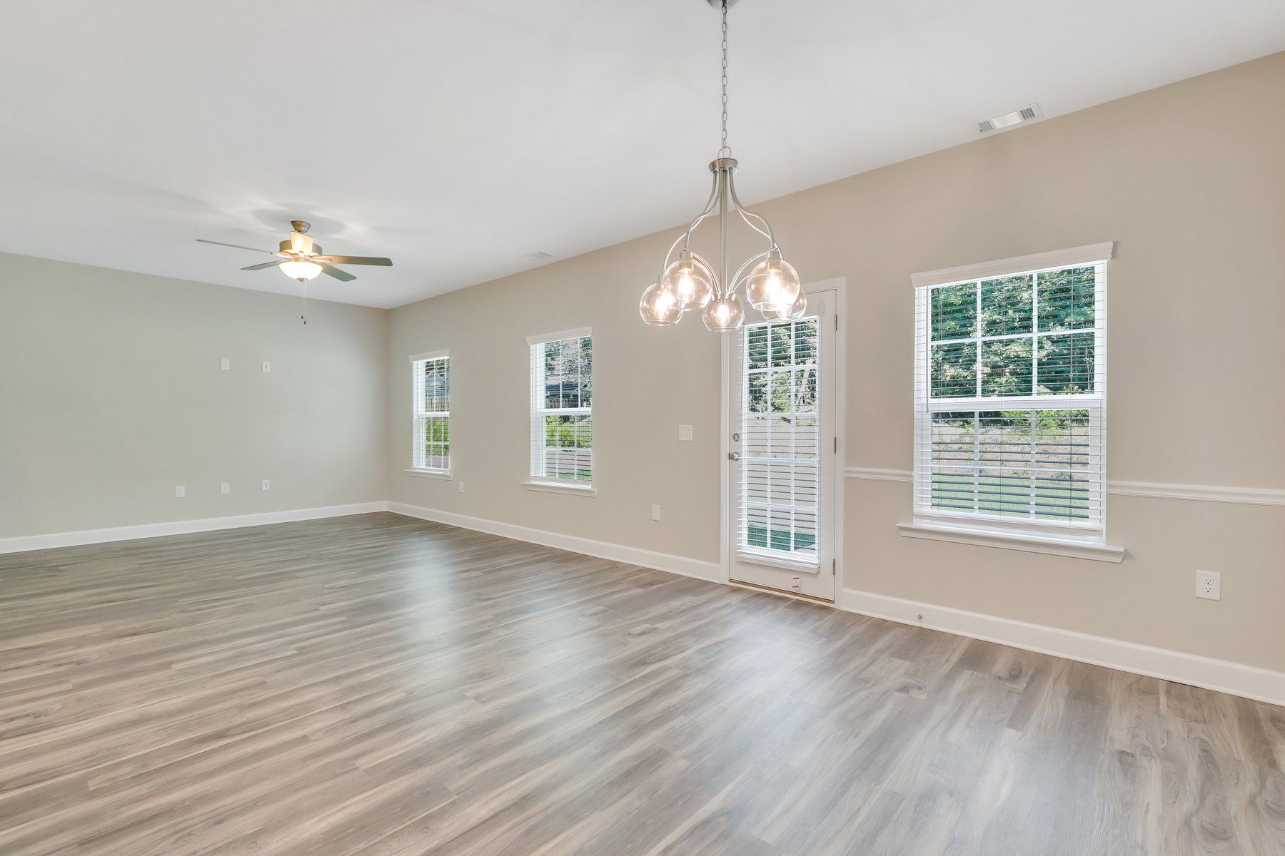 Madison - Dining Room looking into Family Room | Ernest Homes