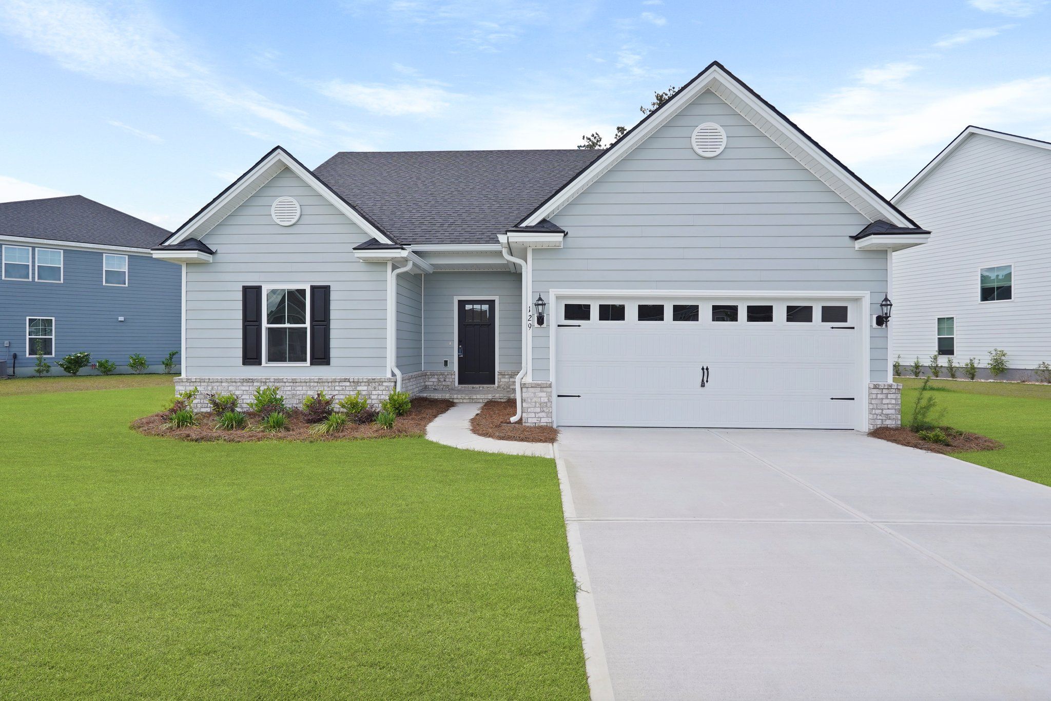 Harbor II – Front Exterior Elevation | Ernest Homes