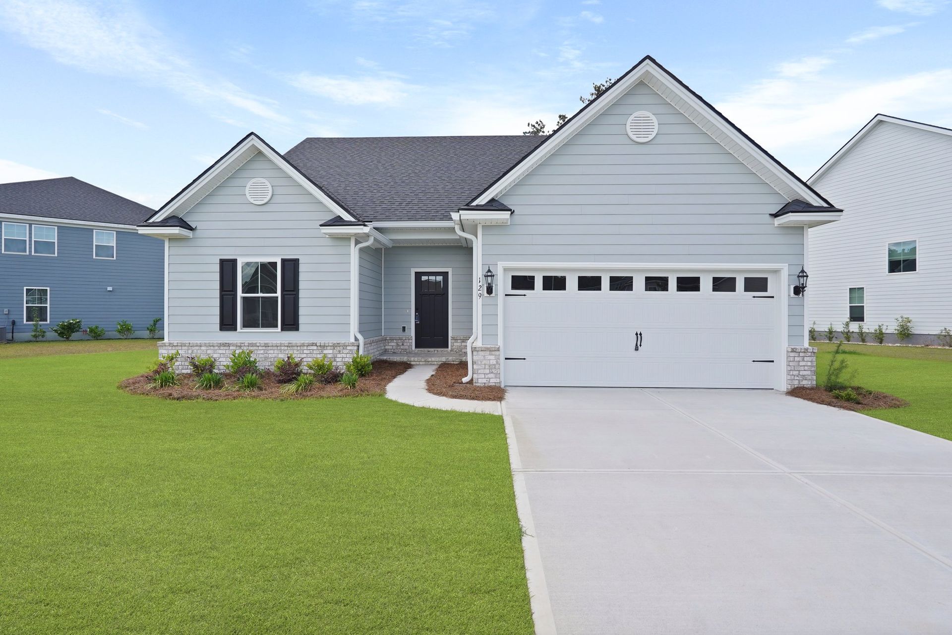 Harbor II – Front Exterior Elevation | Ernest Homes