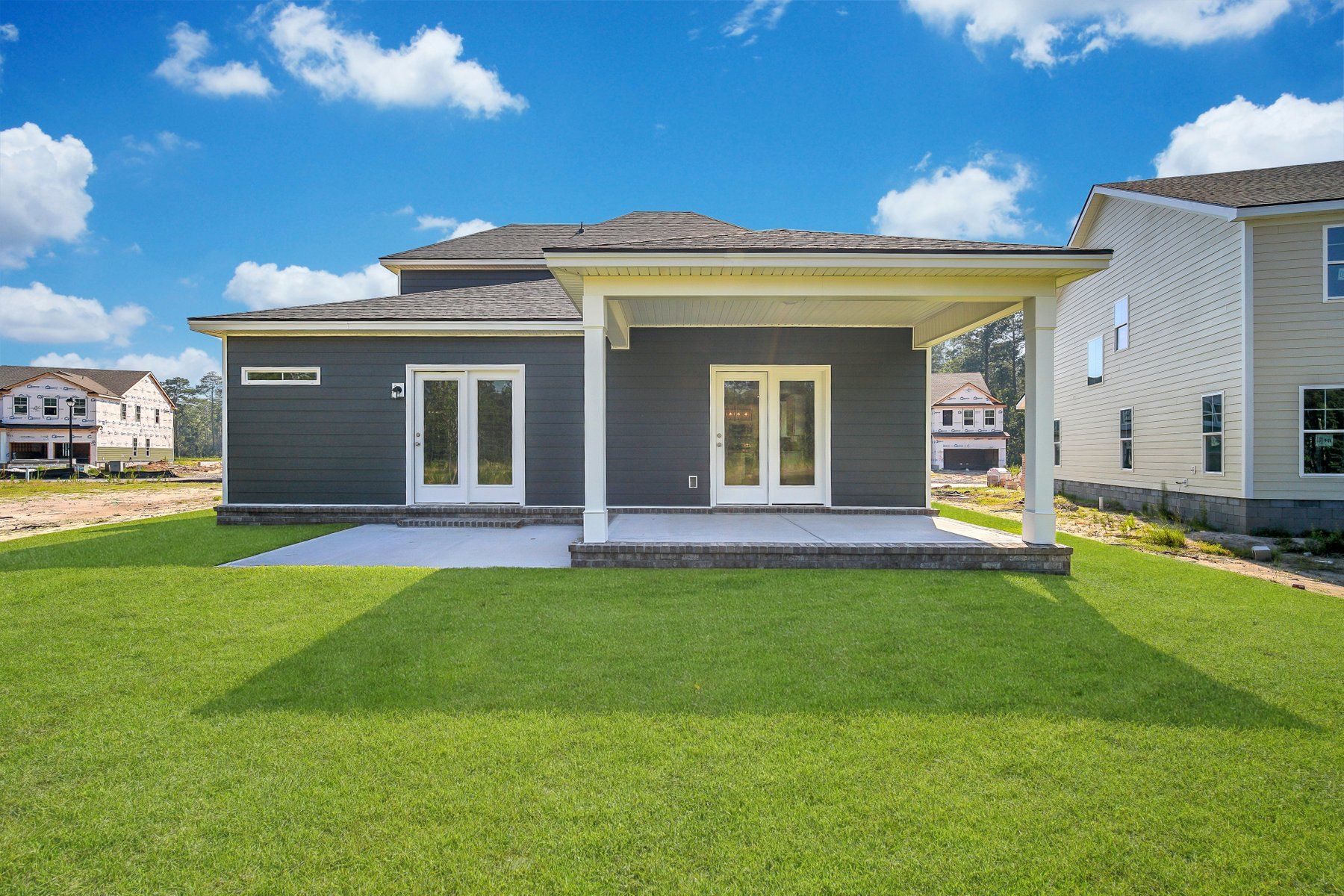Sherwood Elevation  – Exterior Rear View | Ernest Homes