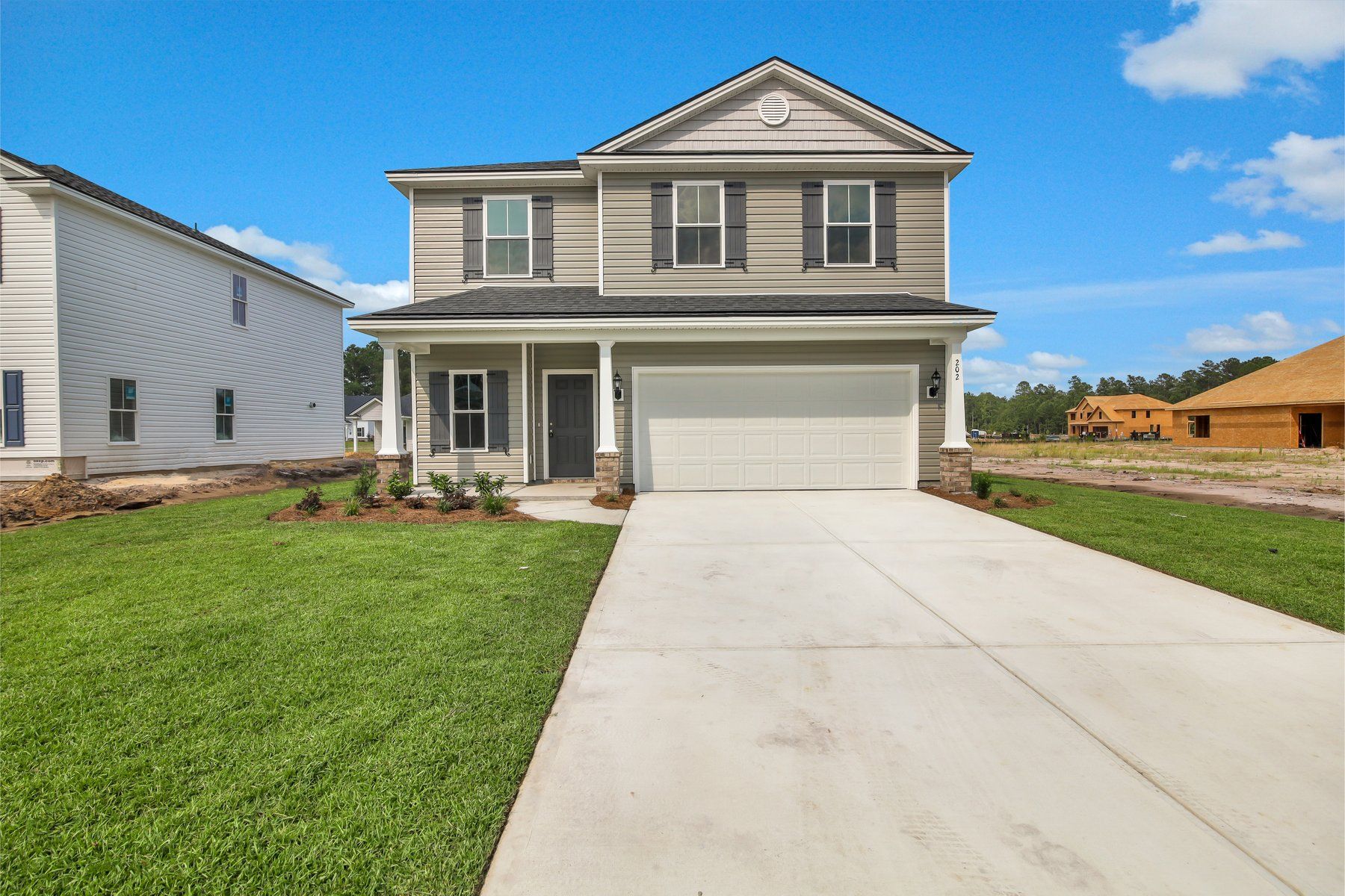 Seabrook B - Front Elevation | Ernest Homes