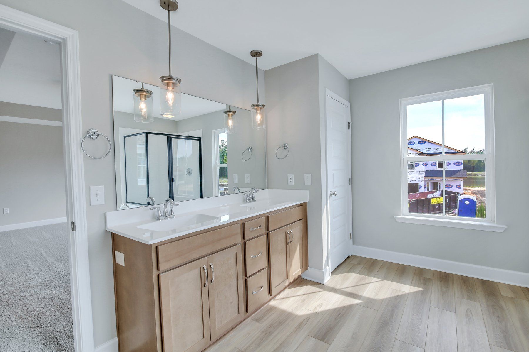 Seabrook Owner's Bath with Soaking Tub and Walk-in Shower