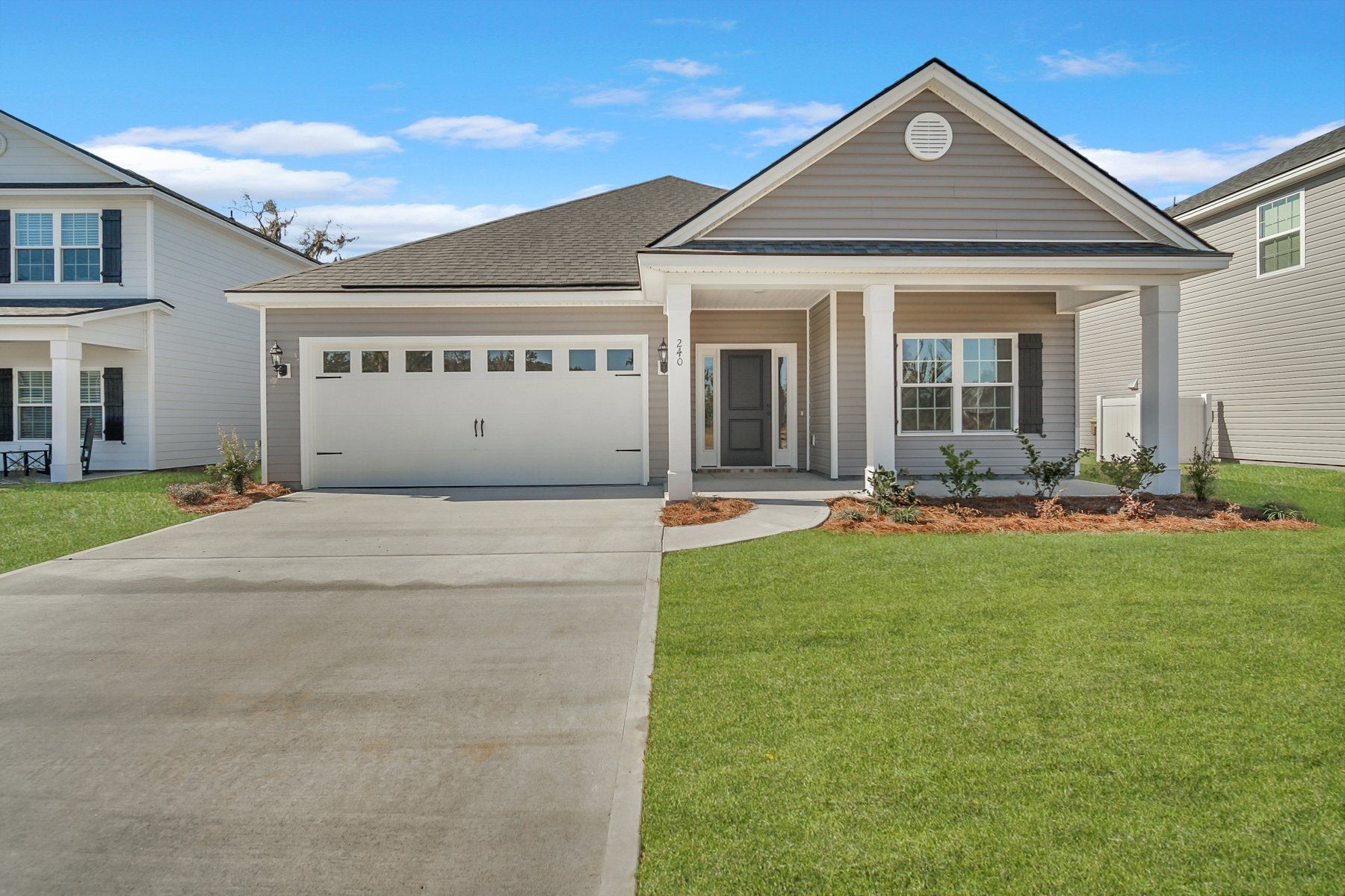 Wassaw B- Front Elevation  | Ernest Homes