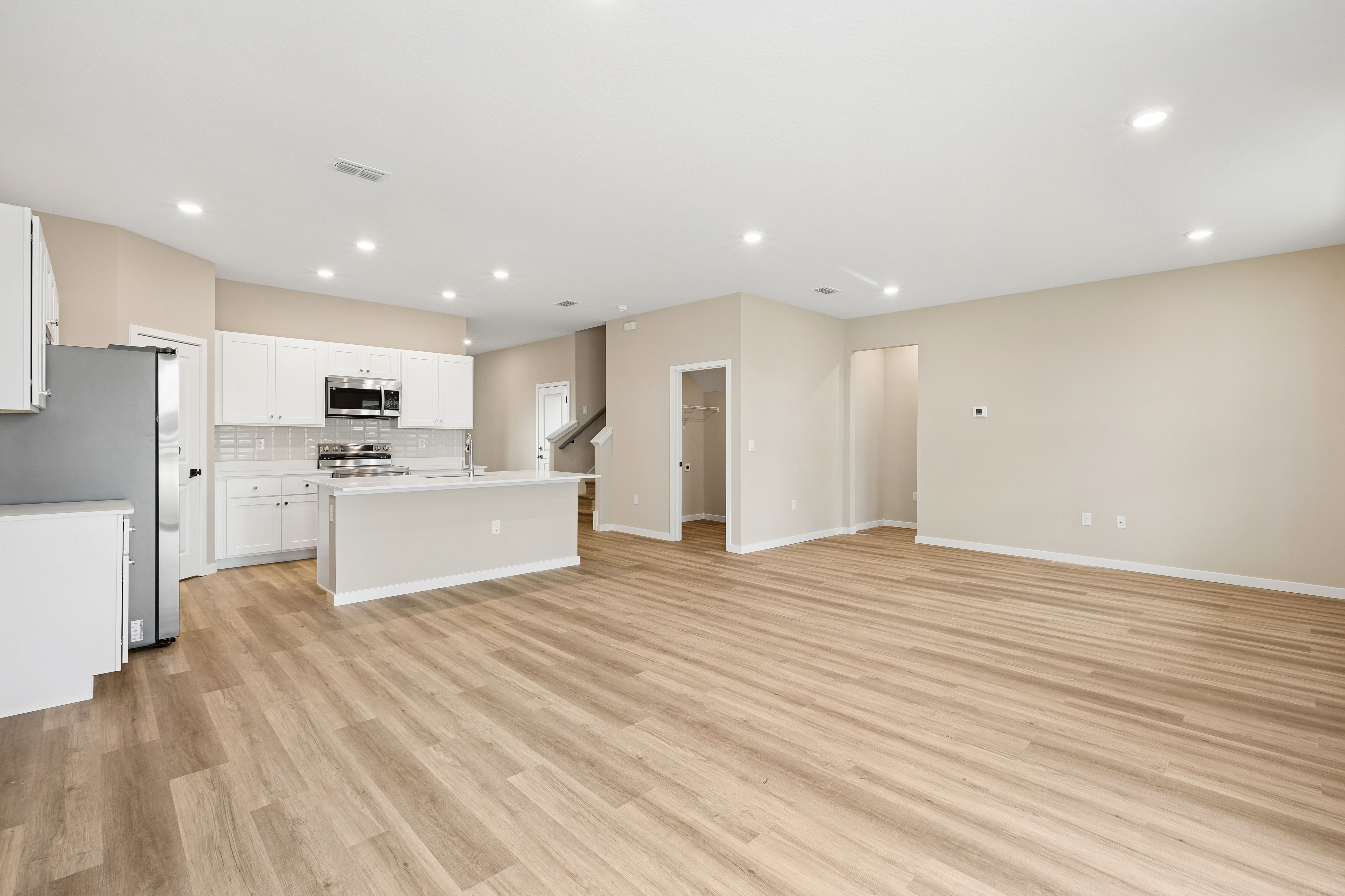 Open floorplan