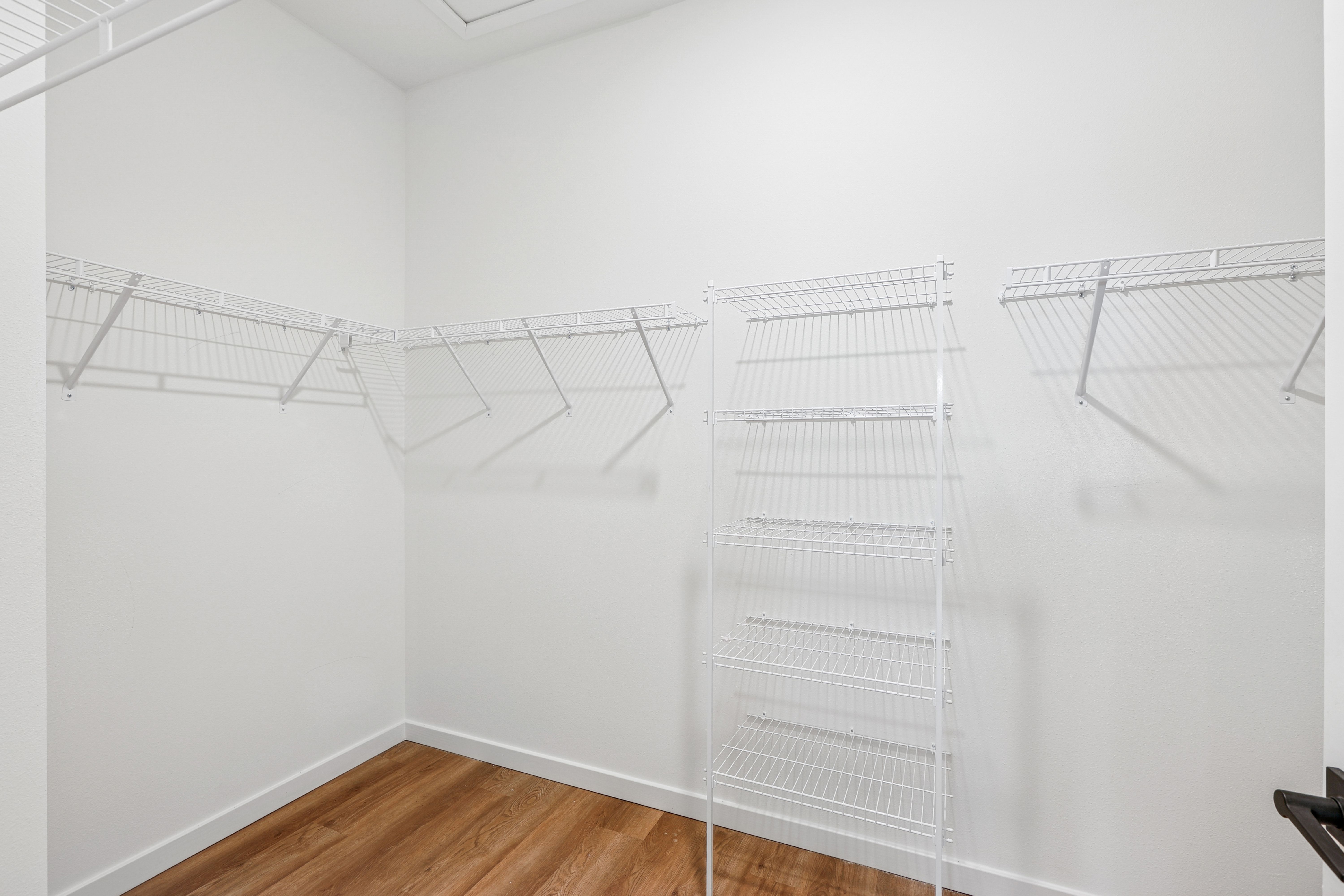 Primary walk-in closet