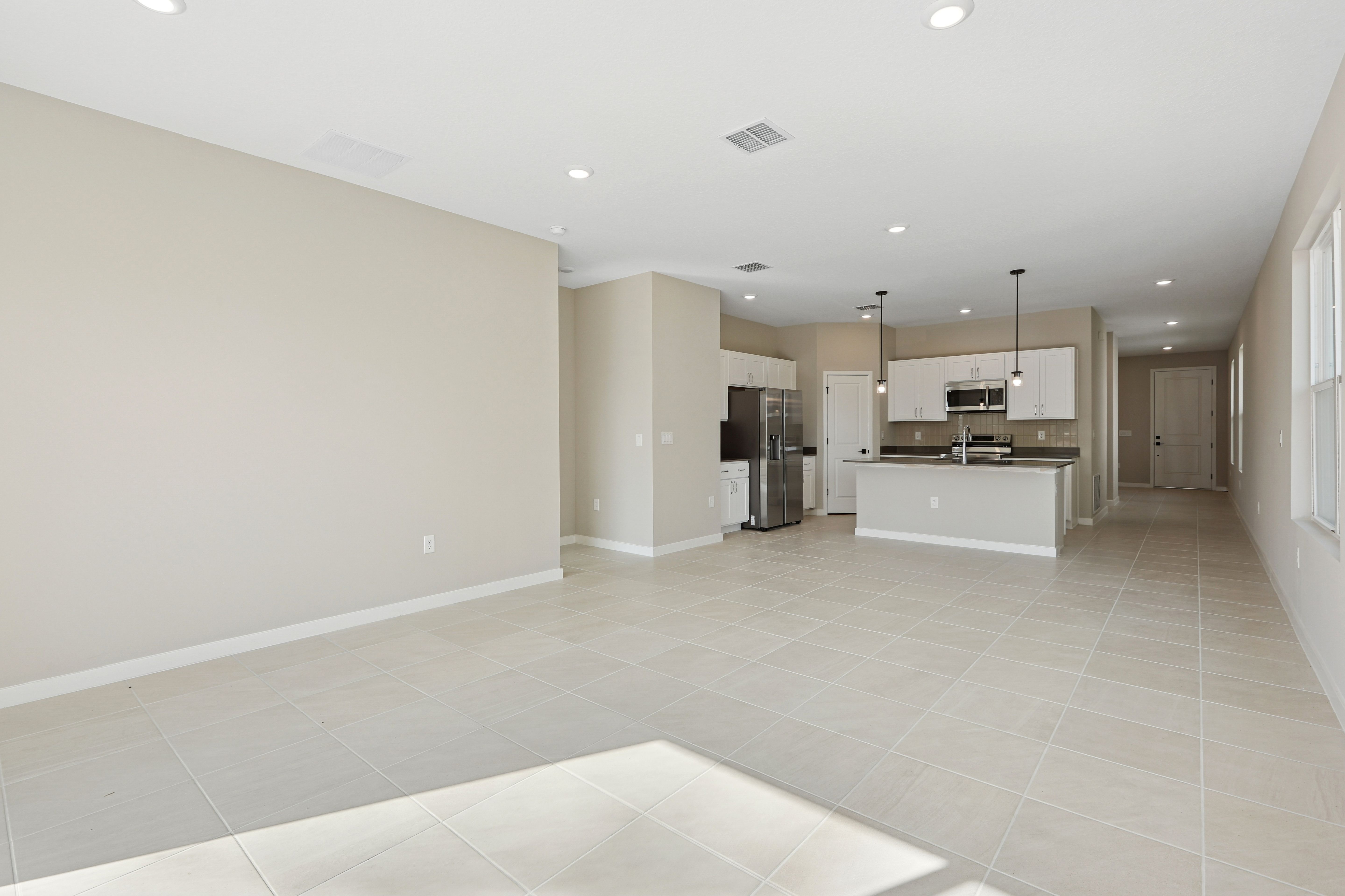 Open floorplan