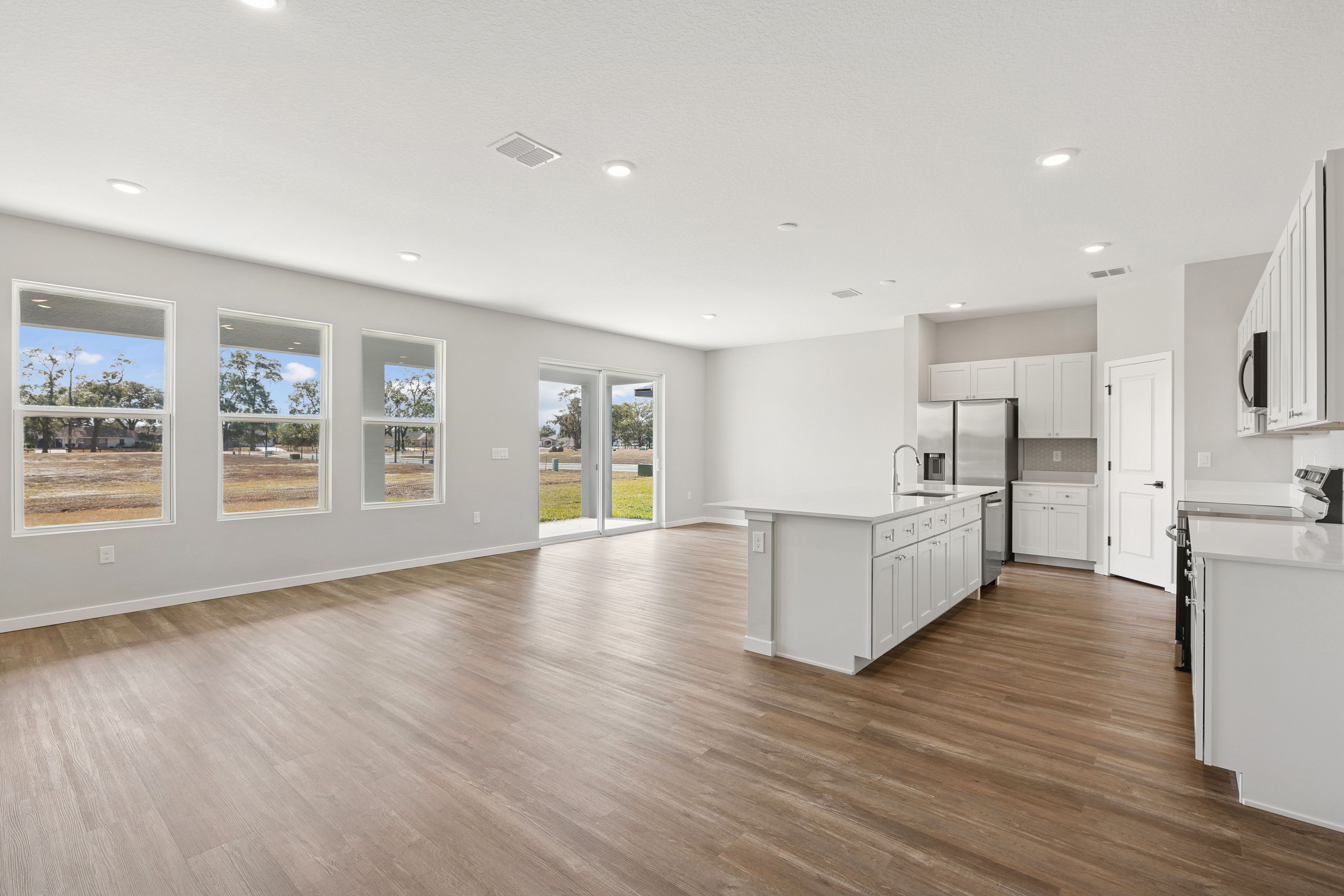 Open floorplan
