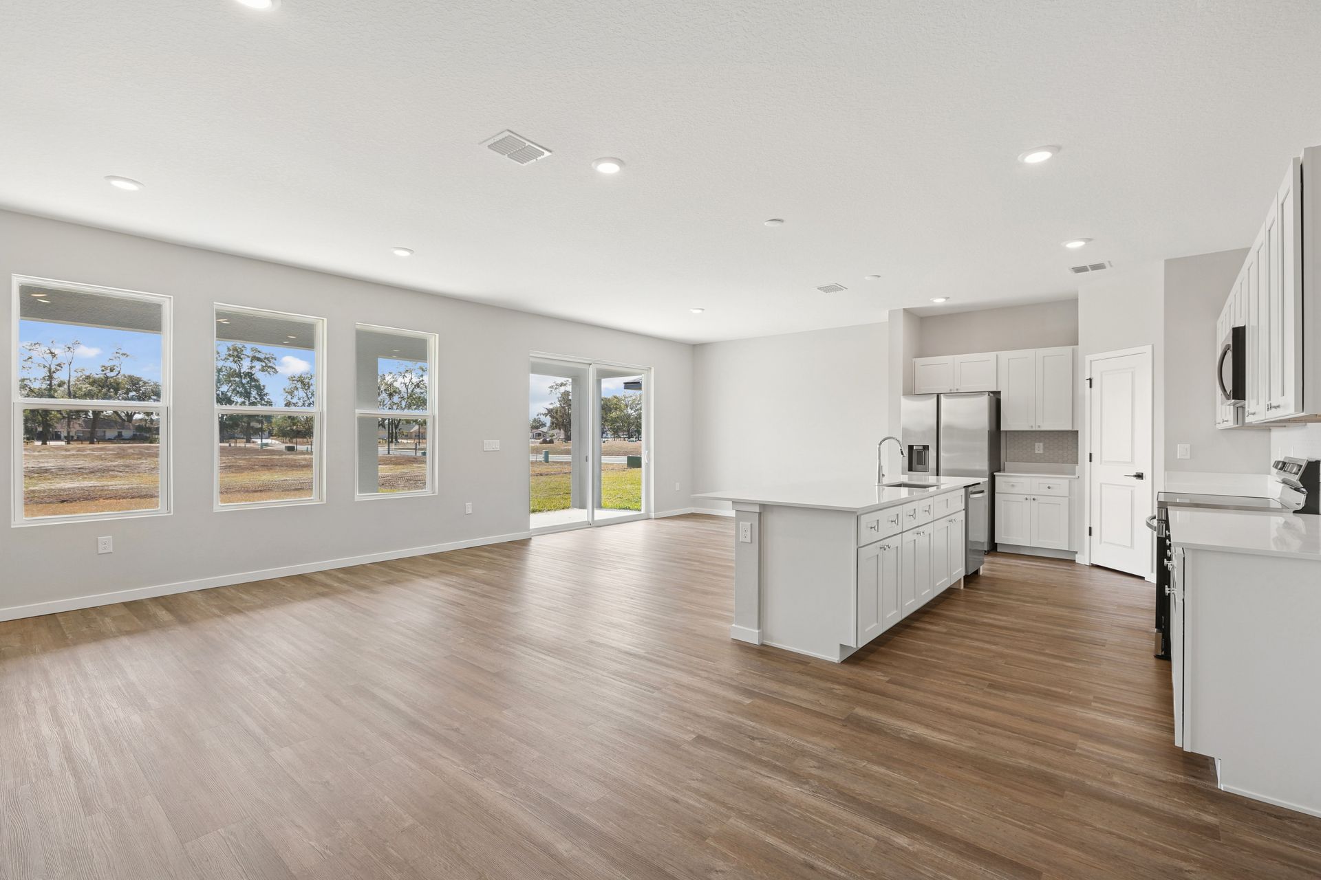 Open floorplan