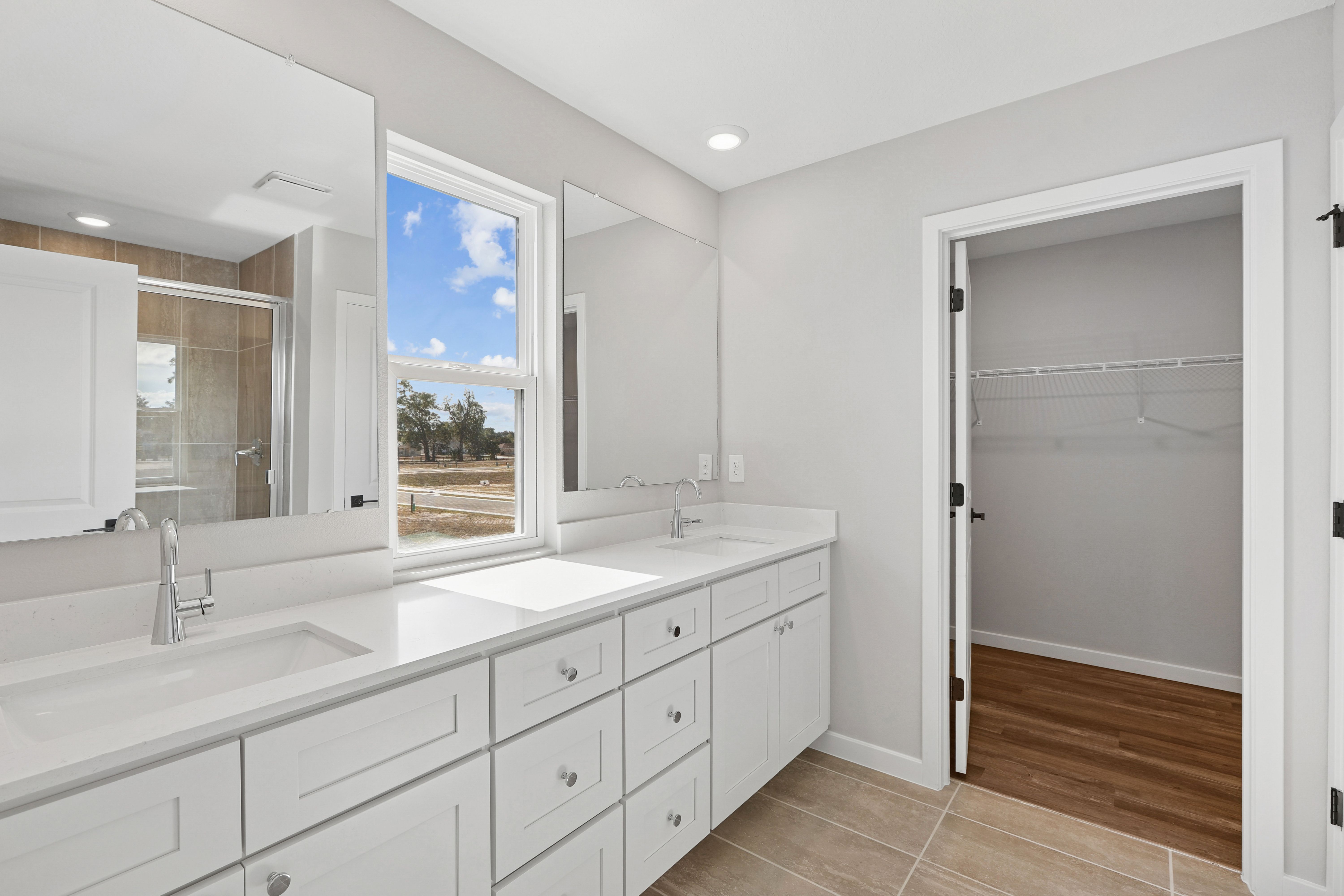 Dual vanities