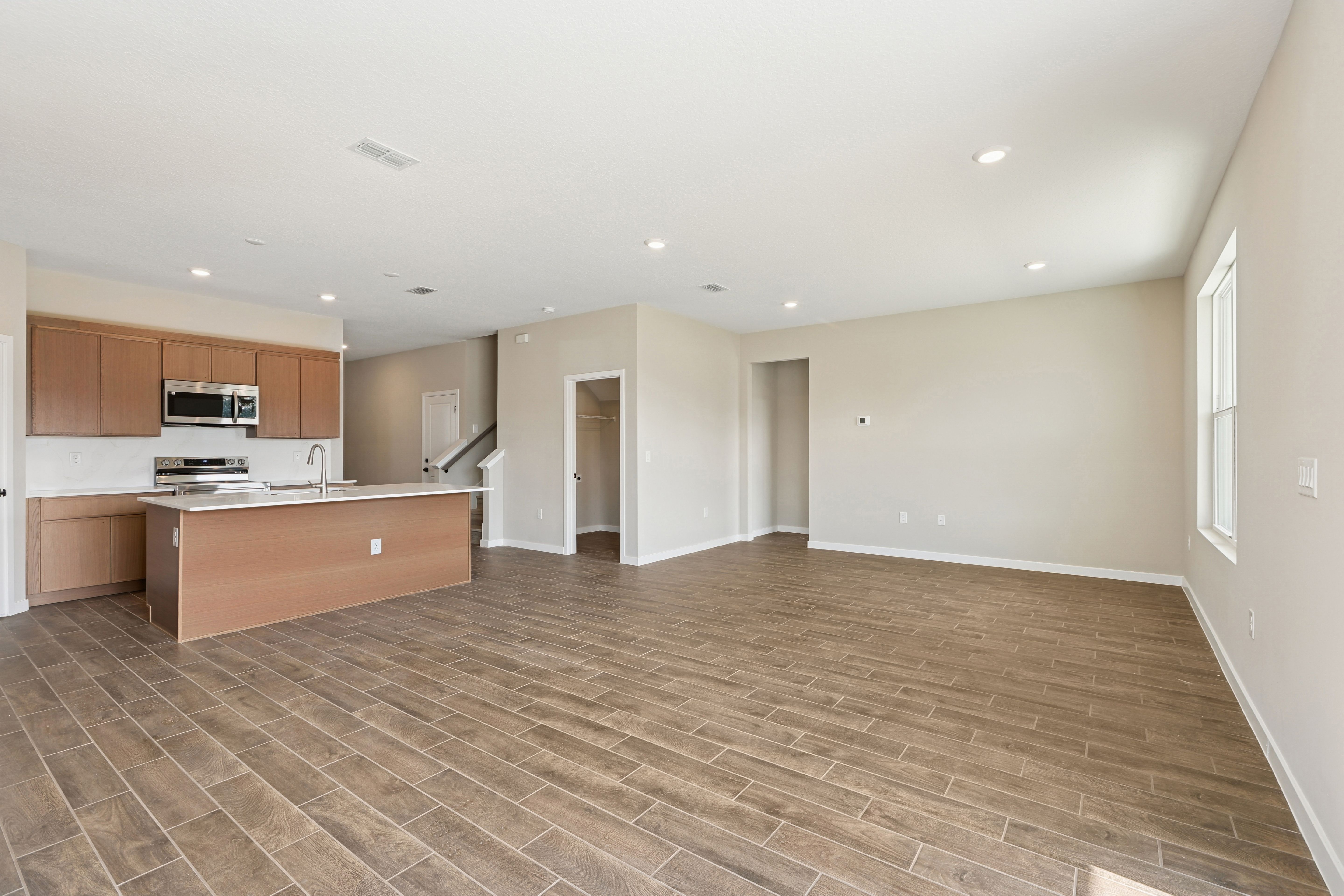 Open floorplan
