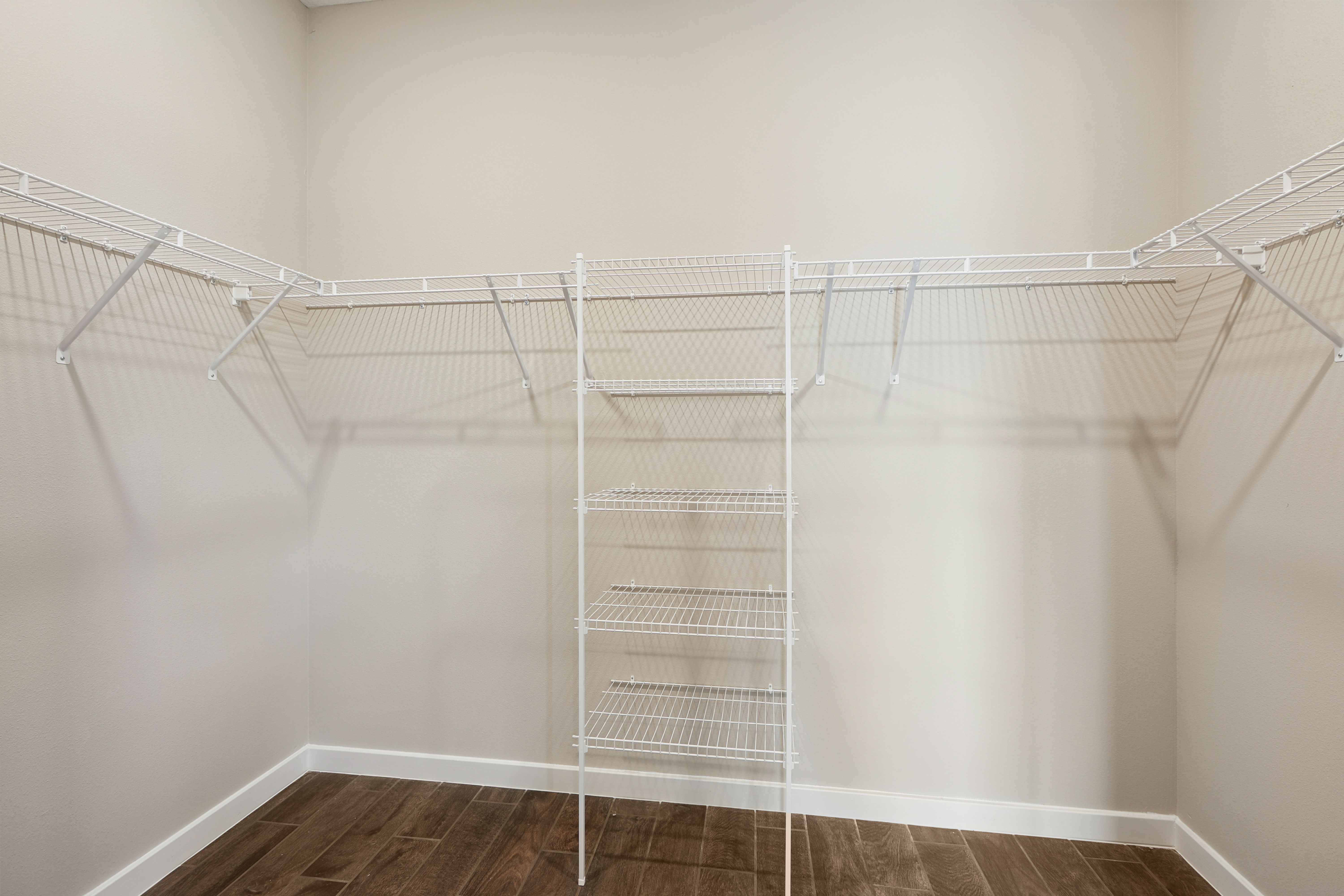Primary walk-in closet