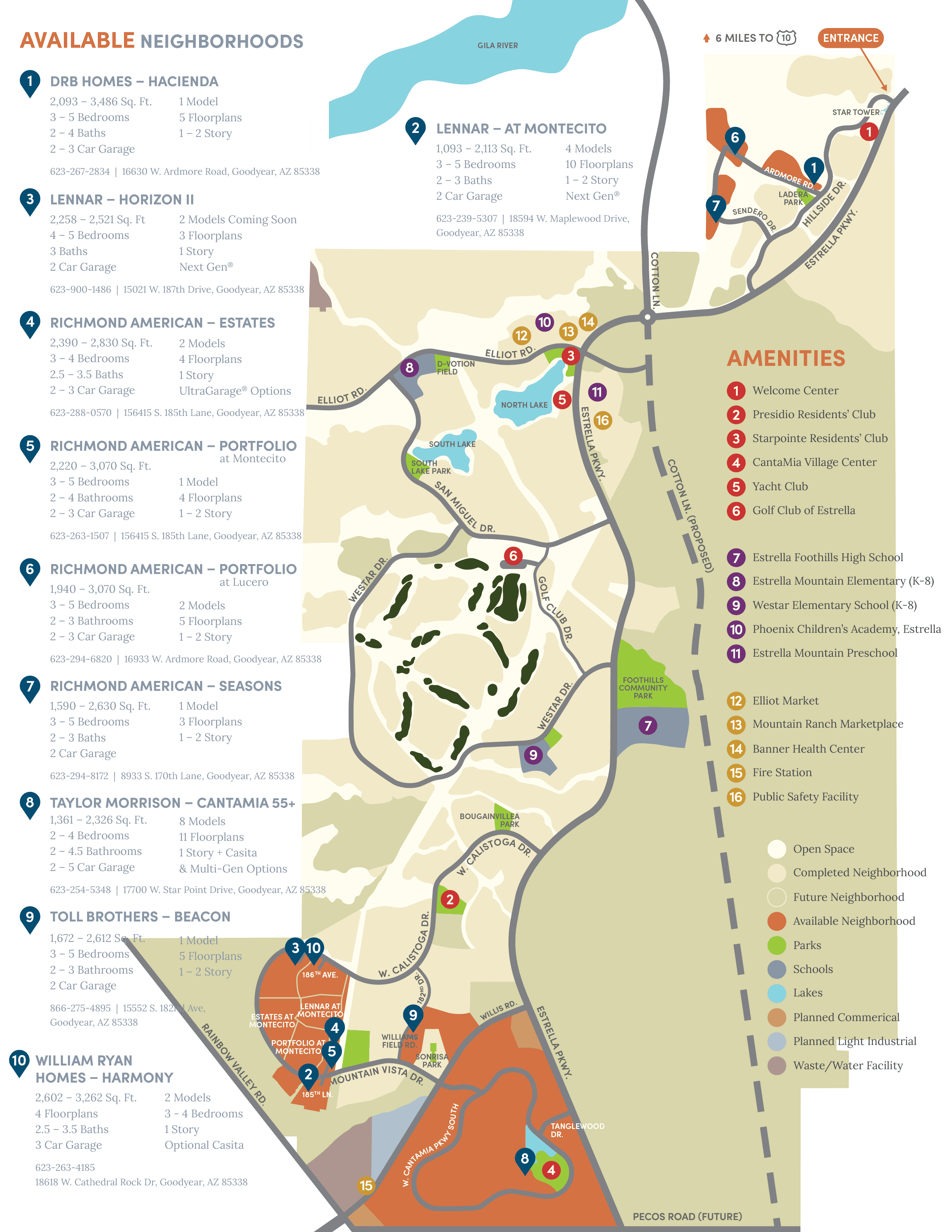 Mapa de la Comunidad