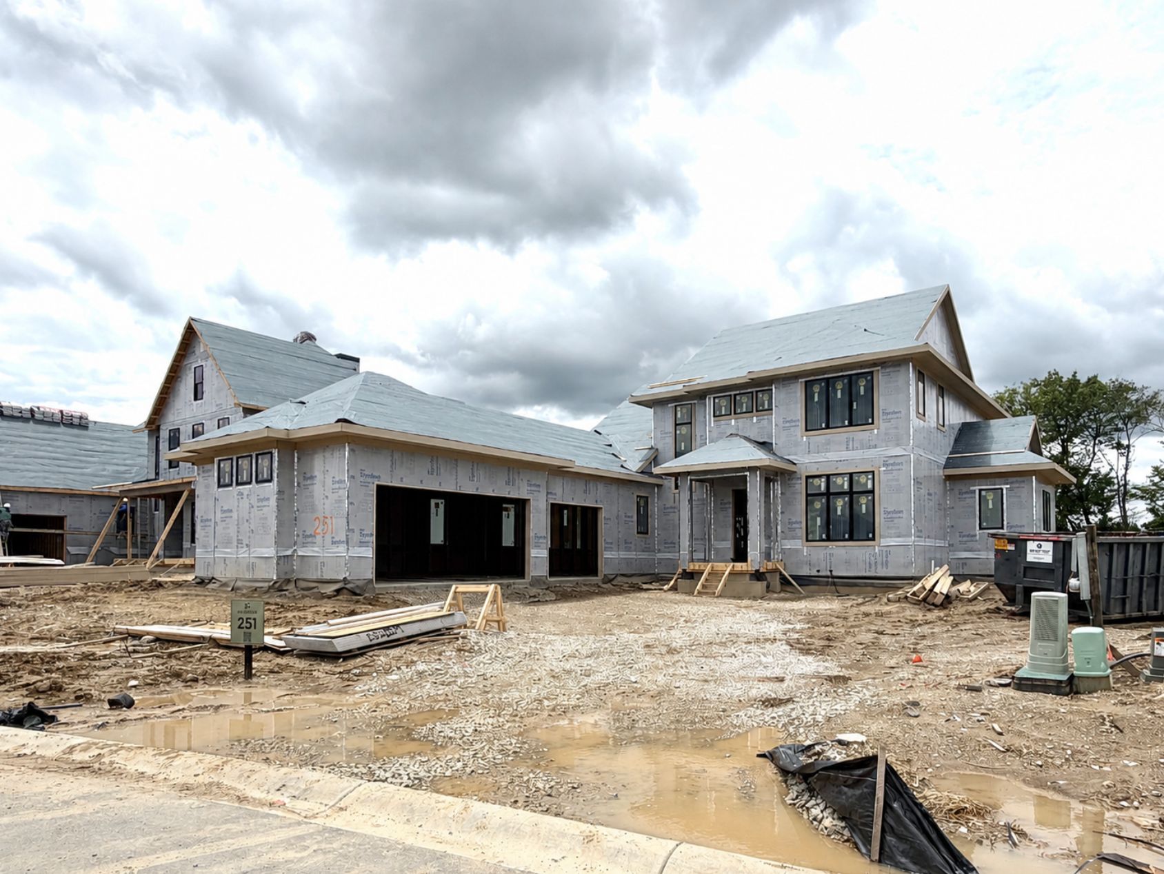 Midland por Estridge Homes en Indianapolis Indiana