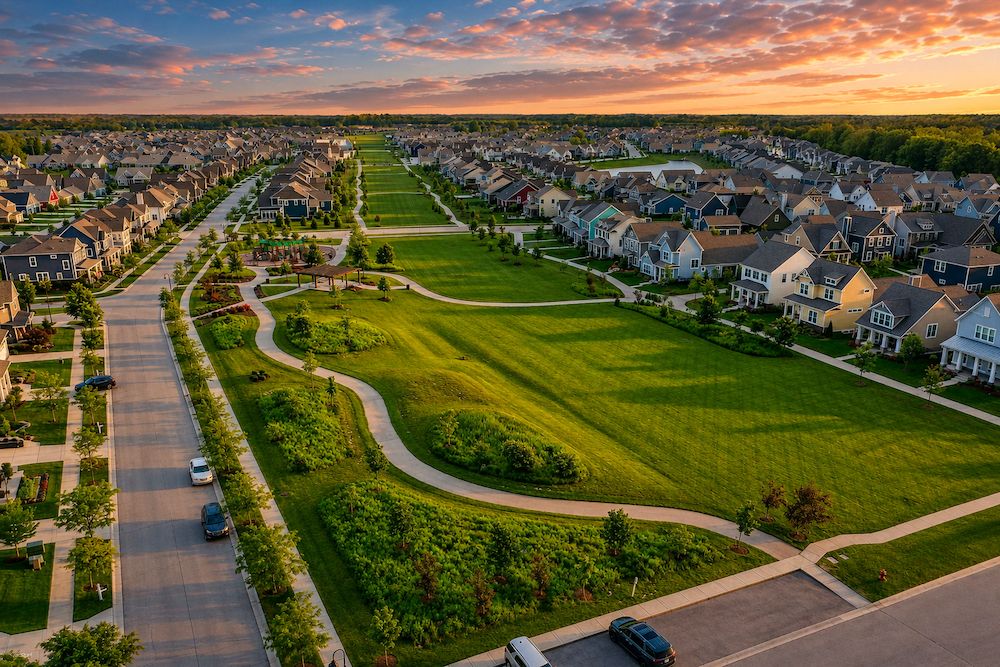 Millbrook por Estridge Homes en Lafayette Indiana
