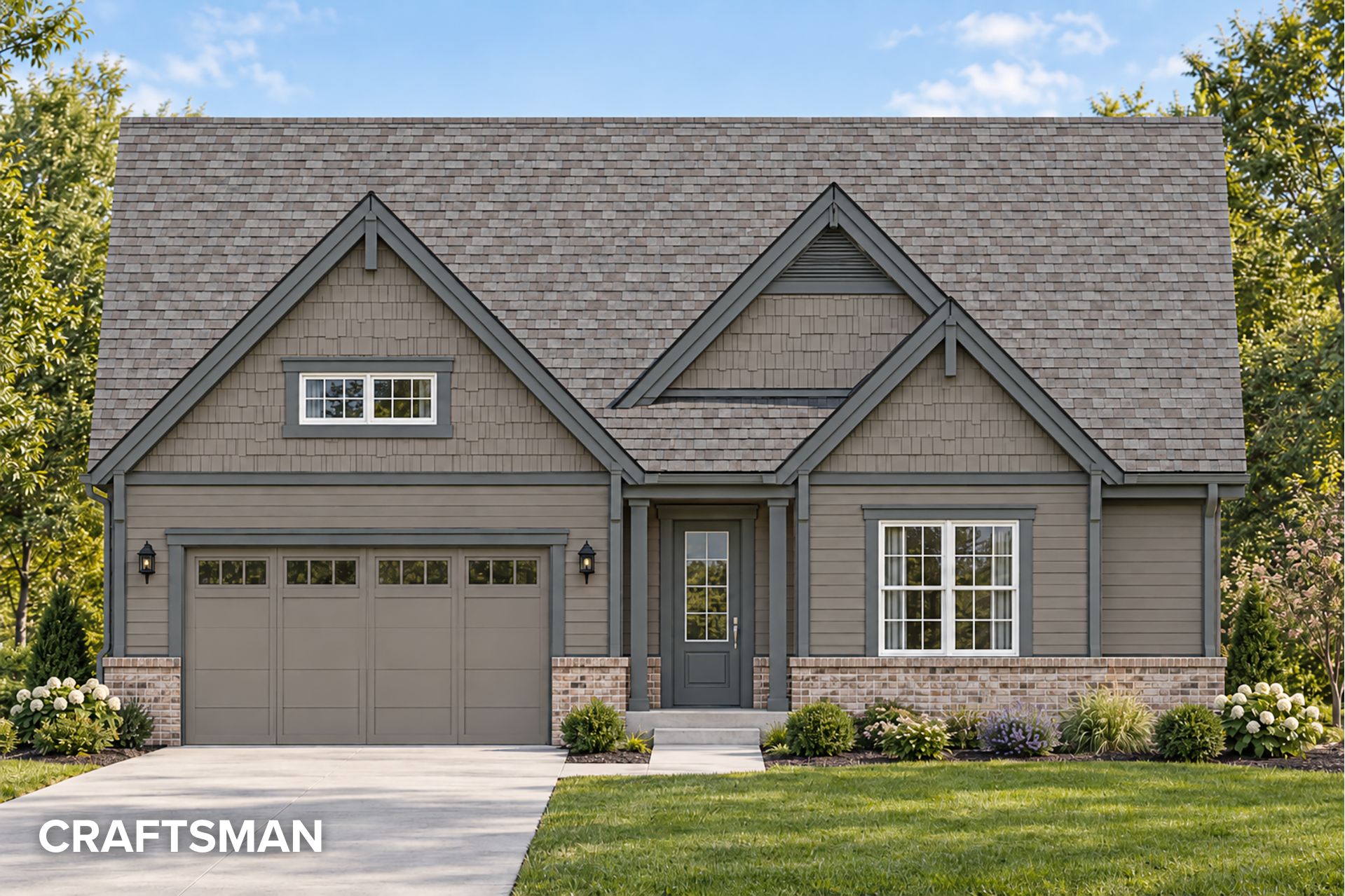 The Chauncey - Millbrook: West Lafayette, Indiana - Estridge Homes