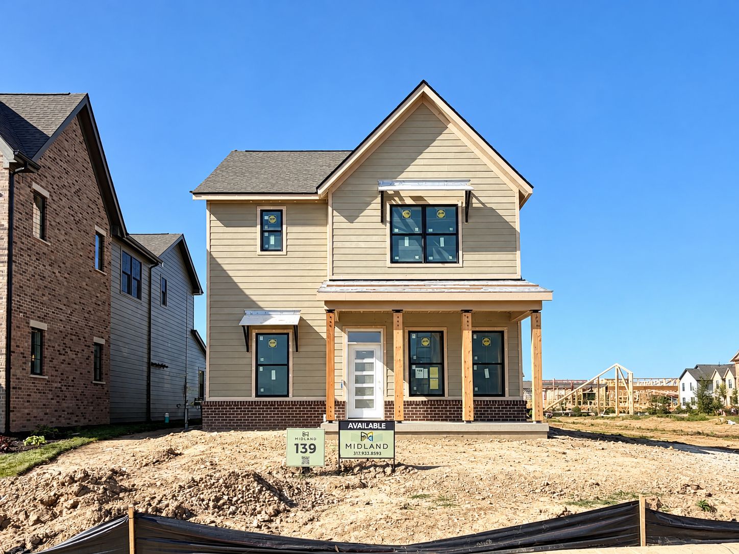The Benton - Midland: Westfield, Indiana - Estridge Homes