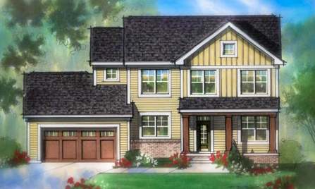 The Britton by Estridge Homes in Indianapolis IN