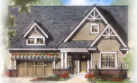 The Burnside by Estridge Homes in Indianapolis IN