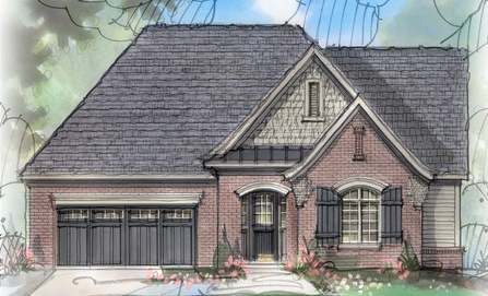 The Lilly by Estridge Homes in Indianapolis IN