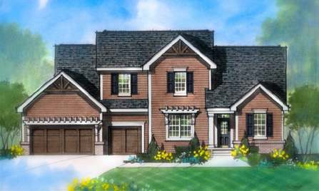 The Miller by Estridge Homes in Indianapolis IN