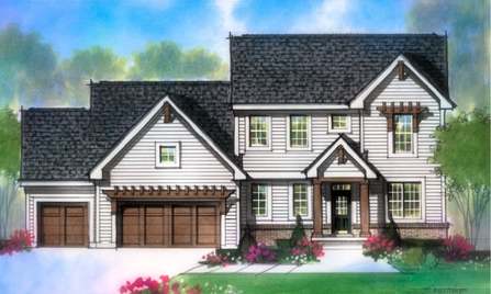 The Oakridge by Estridge Homes in Indianapolis IN