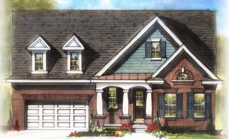 The Wallace by Estridge Homes in Indianapolis IN