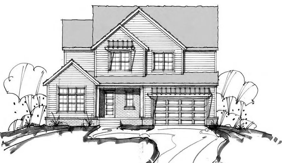 The Lanier floor plan