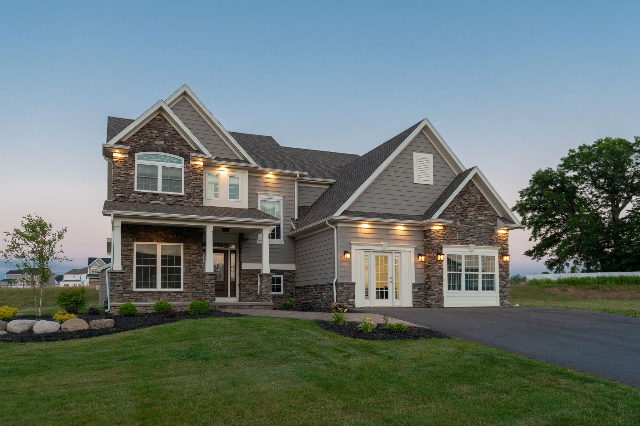 McMillon Exterior with Sales Office