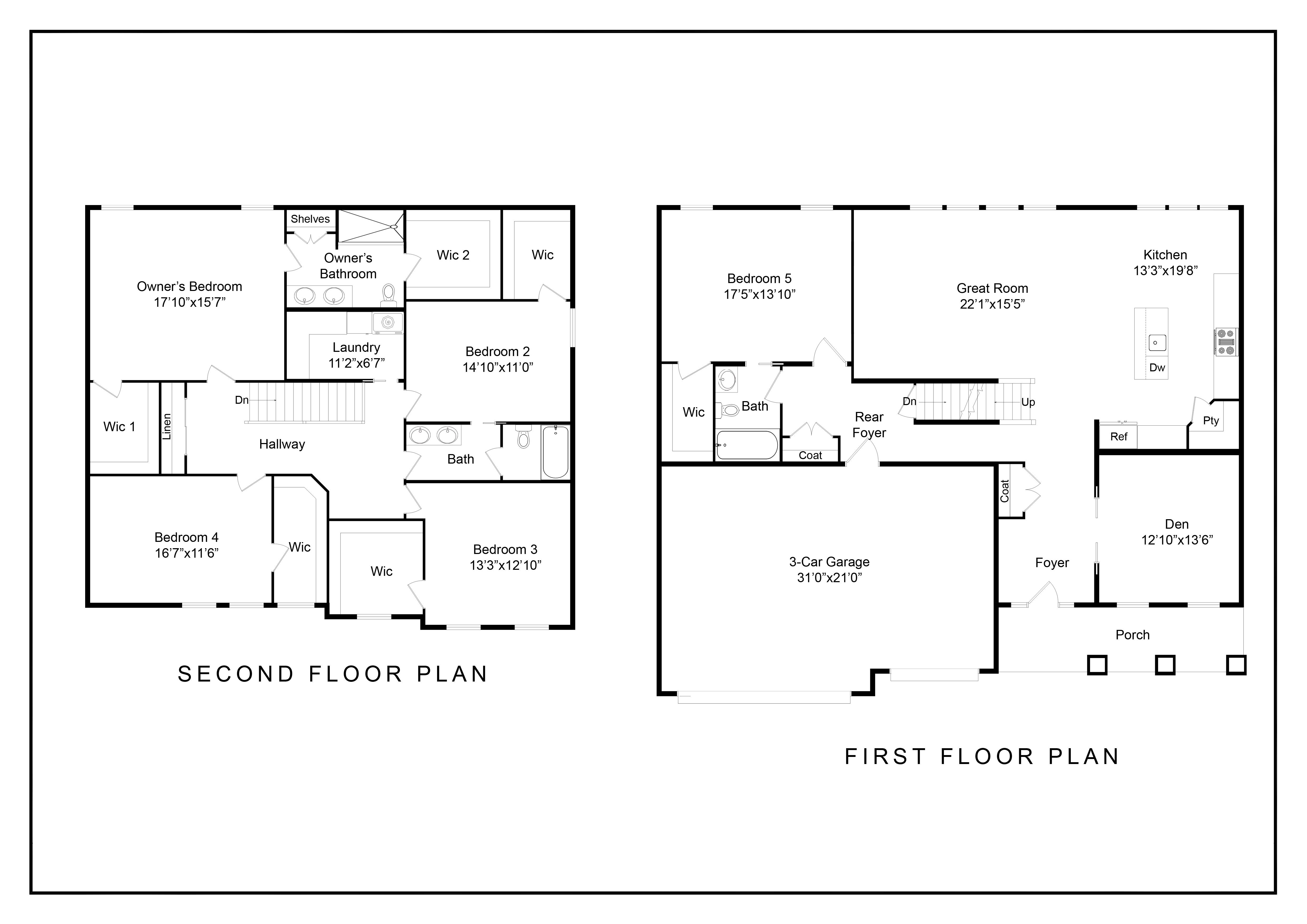 Clarion 2D Floorplan