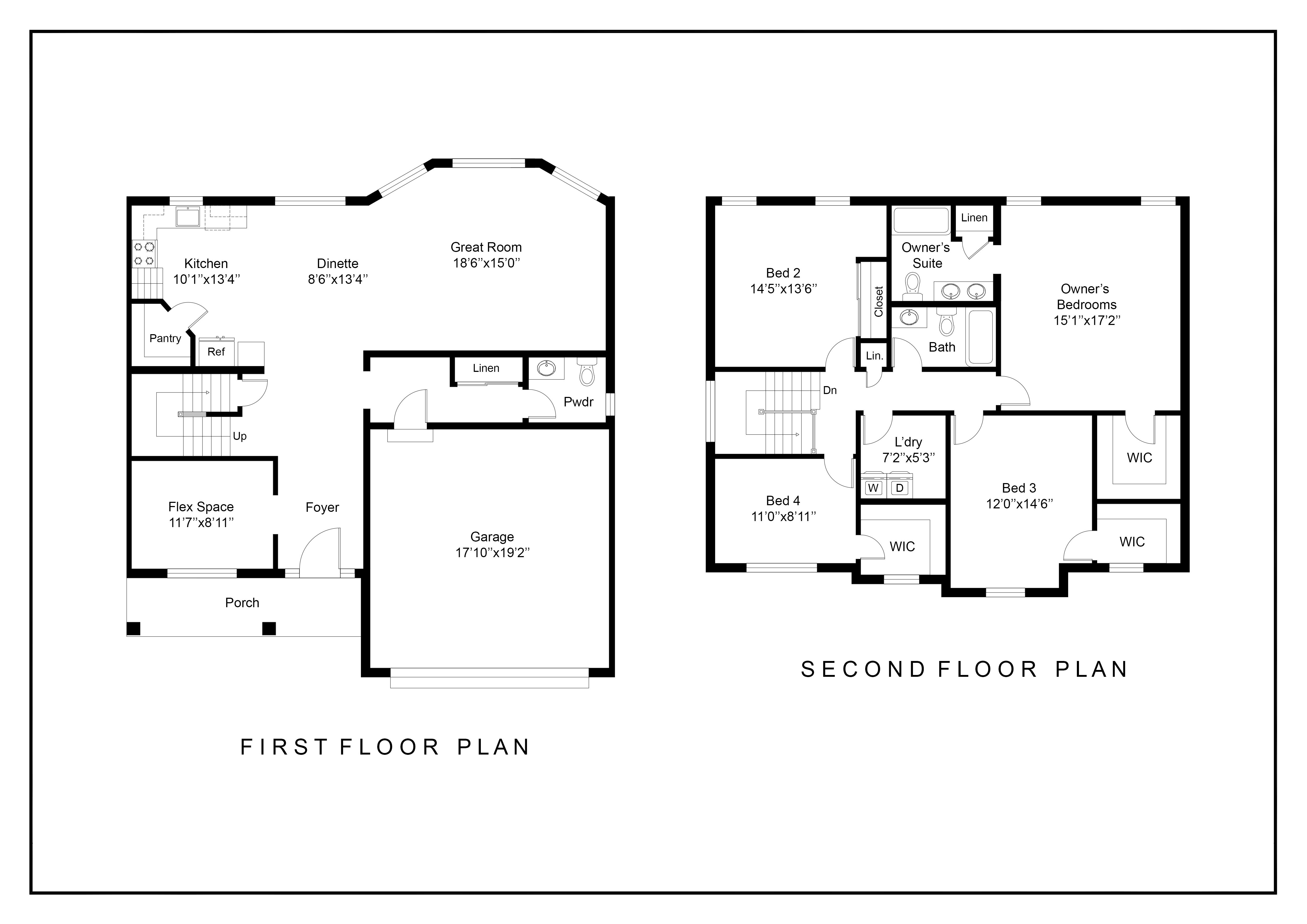 Beckham 2D Floorplan