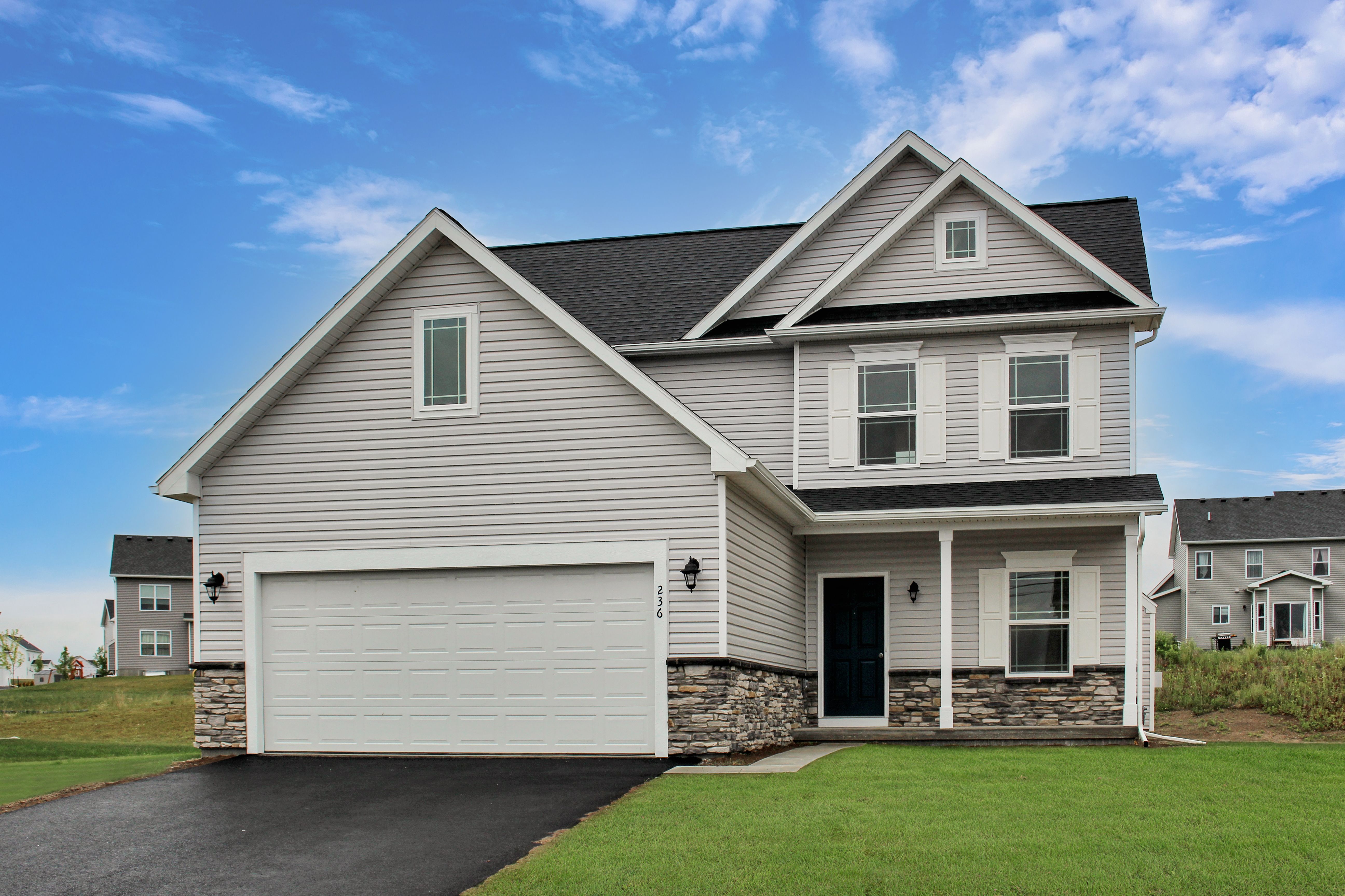 Ascot II Plan at Regency Park in Greece, NY by Faber Builders