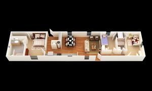 The Brazoria Floor Plan - Factory Expo