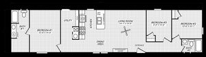 The Ansley Floor Plan - Factory Expo