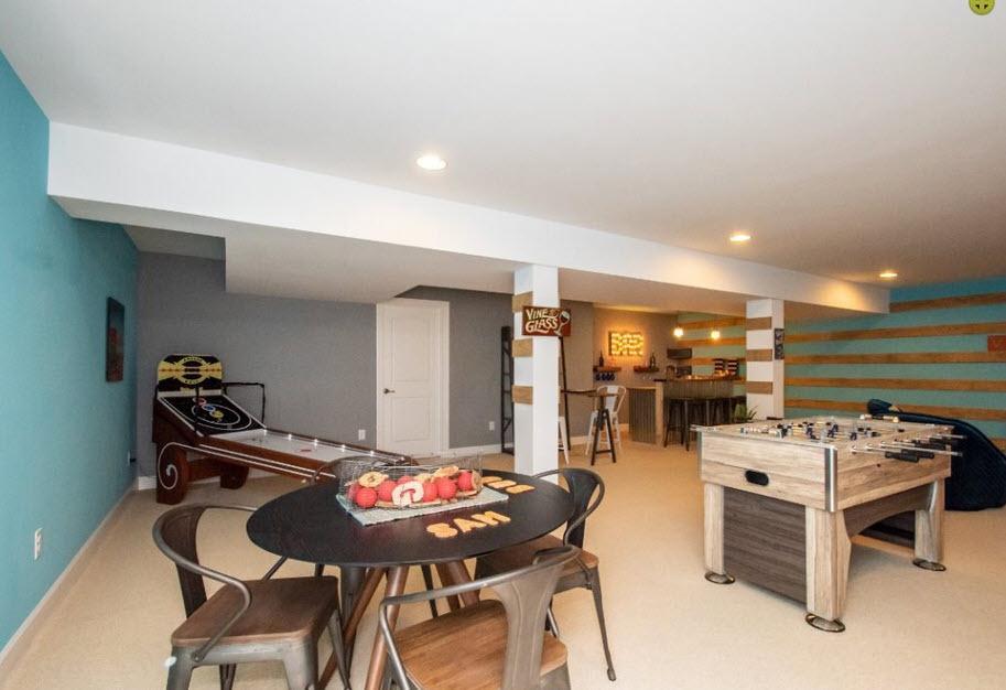 Model opt Finished Basement