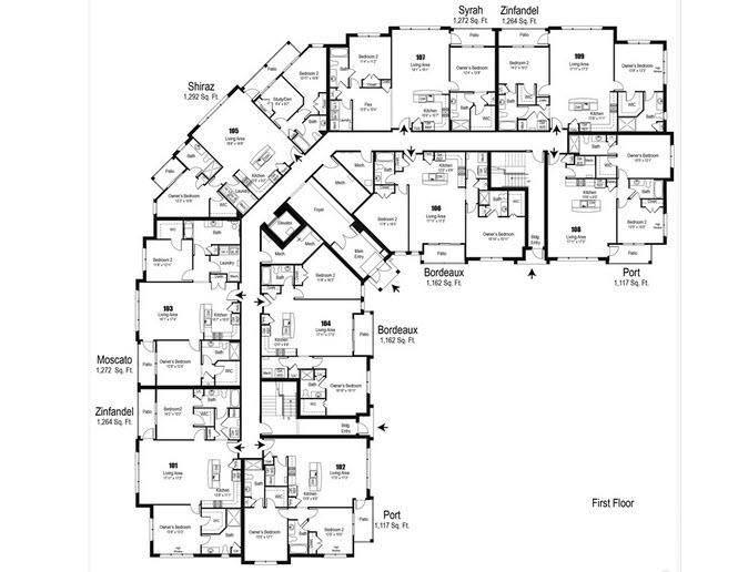 Building 1 - 1st Floor