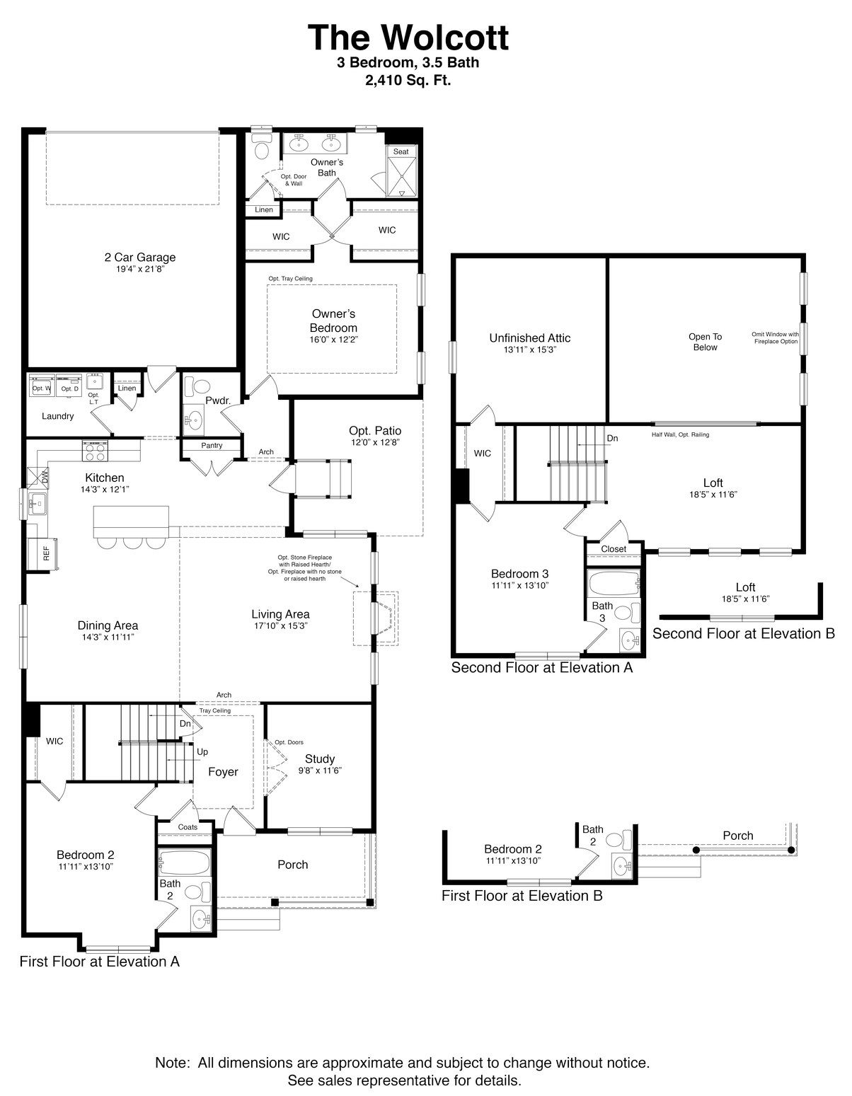 Wolcott Floor Plan