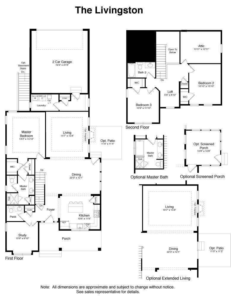 Livingston Floor Plan